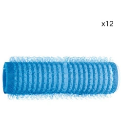 12 rolos de velcro azul royal Shophair 15mm