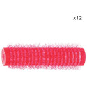 12 rouleaux velcro rouges Shophair 13mm 