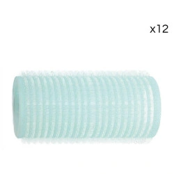 12 rouleaux velcro bleu ciel Shophair 28mm