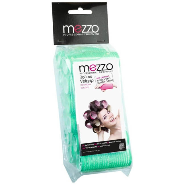 12 rolos de velcro verde Shophair 48mm