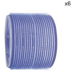 6 rolos de velcro azul Shophair de 80mm.
