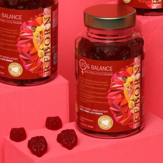 Cura de 1 mês para bem-estar feminino Reborn 150g