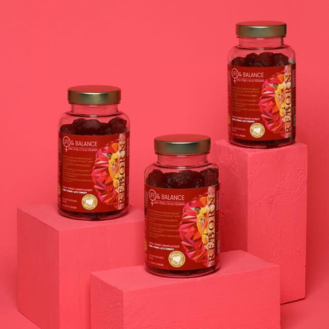 Cura de 1 mês para bem-estar feminino Reborn 150g