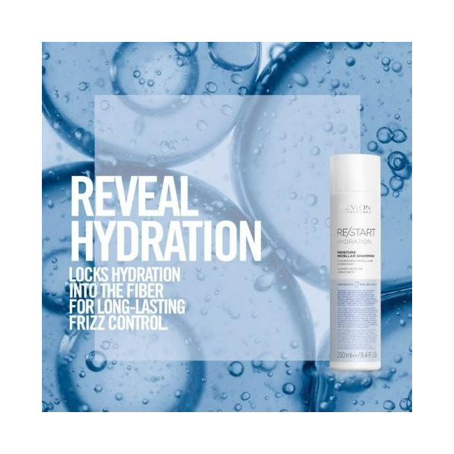 Feuchtigkeitsspendendes Revlon Micellar Shampoo Hydration Restart 250 ML