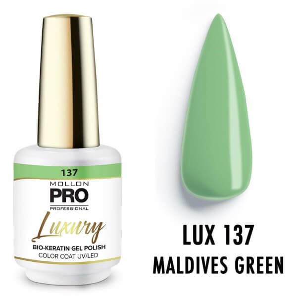 Semi-permanent Luxury varnish n ° 118 Frech Soft Mollon Pro 8ML