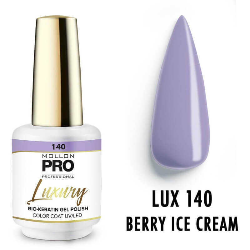 Semi-permanent Luxury varnish n ° 118 Frech Soft Mollon Pro 8ML