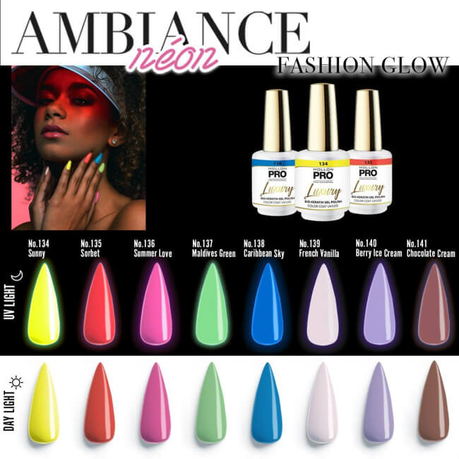 Vernis semi-permanent Luxury nr. 140 Berry Ice Cream Mollon Pro 8ML