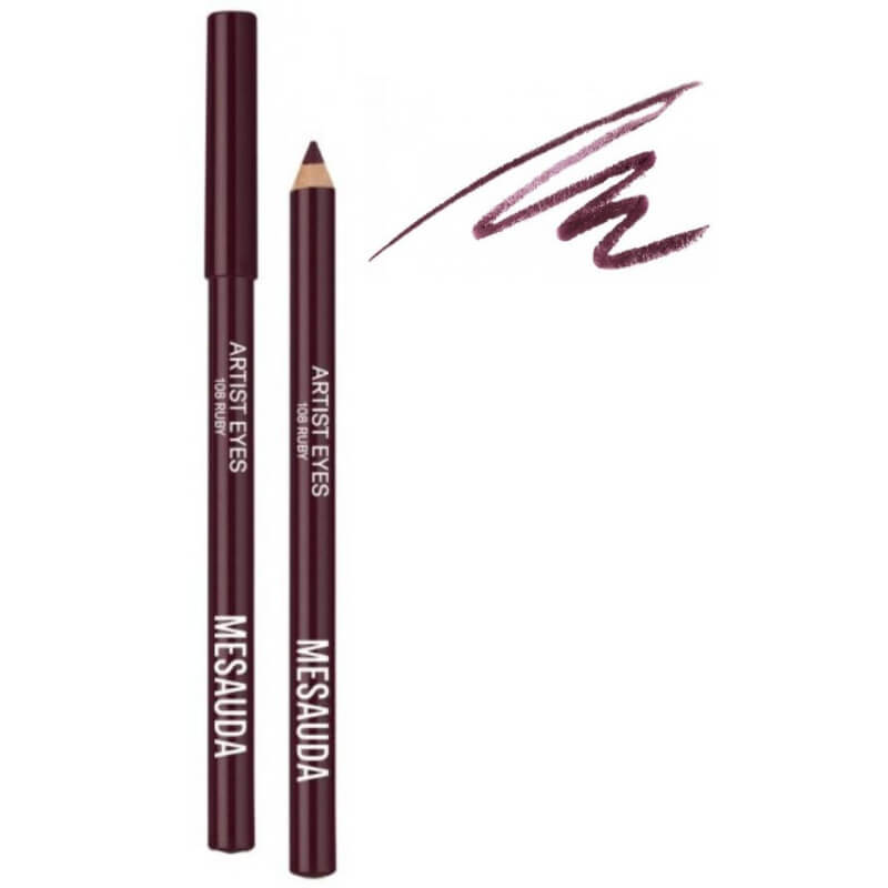 Oogpotlood met hoge kleurpigmentatie nr. 108 Ruby ARTIST EYES 1,14 gr.