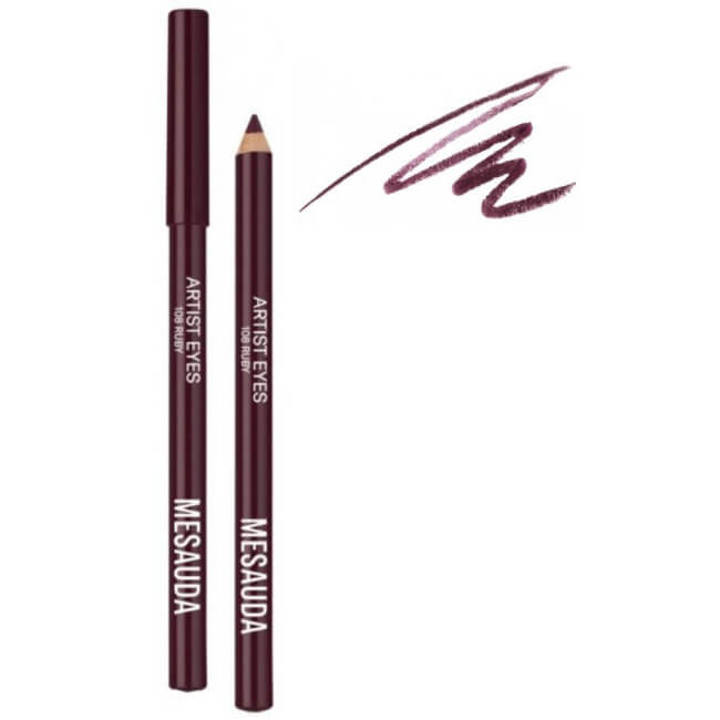 Oogpotlood met hoge kleurpigmentatie nr. 108 Ruby ARTIST EYES 1,14 gr.