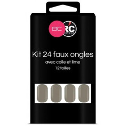 Boîte de 24 tips faux-ongles Beauty Coiffure