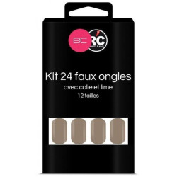 Boîte de 24 tips faux-ongles Beauty Coiffure