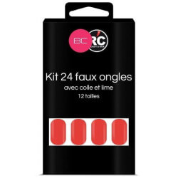 Boîte de 24 tips faux-ongles Beauty Coiffure