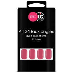 Boîte de 24 tips faux-ongles Beauty Coiffure