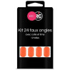 Doos met 24 nepnageltips Beauty Coiffure