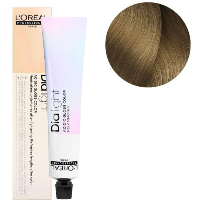 Kleuring Dia Light nr. 8.3 licht goudblond L'Oréal Professionnel 50ML