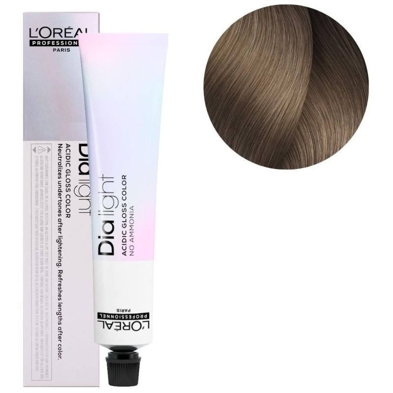 Coloration Dia Light n°8.28 blond clair irisé mocca  L'Oréal Professionnel 50ML