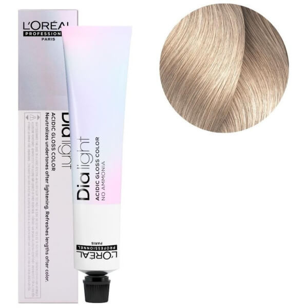 Kleuring Dia Light n°10.02 melkachtig natuurlijk parelmoer L'Oréal Professionnel 50ML Kleuring Dia Light n°10.02 melkachtig natuurlijk parelmoer L'Oréal Professionnel 50ML