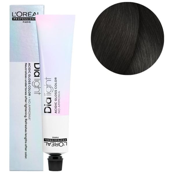 Coloration Dia Light n°5.11 châtain clair cendré profond  L'Oréal Professionnel 50ML