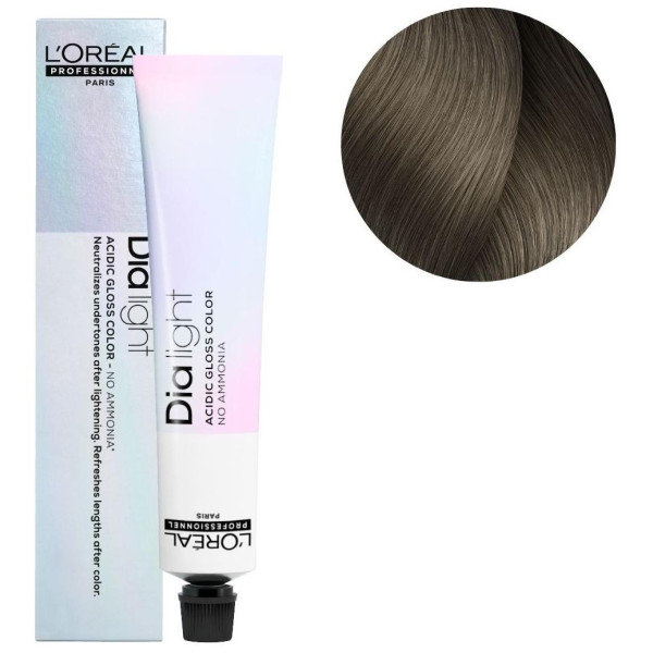 Coloración Dia Light n°7.01 rubio natural glaseado  L'Oréal Professionnel 50ML