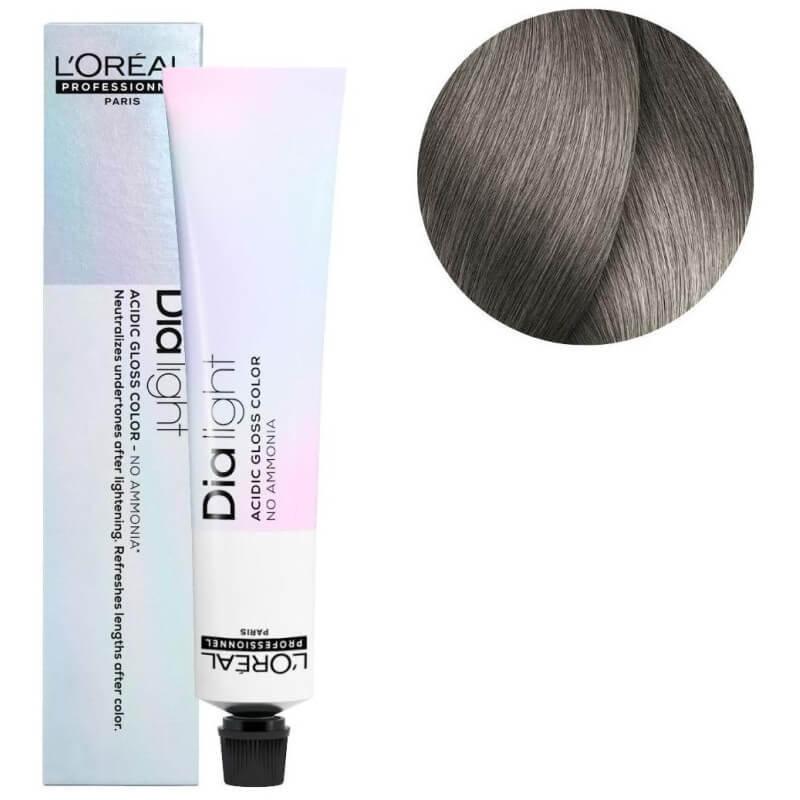 Coloration Dia Light n°8.1 blond clair cendré  L'Oréal Professionnel 50ML