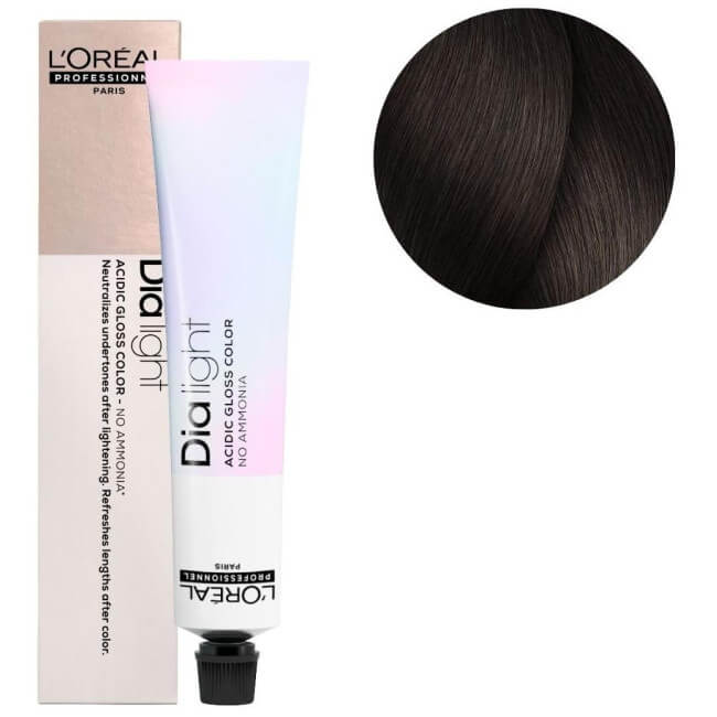 Kleuring Dia Light nr. 5.8 lichtbruin mocca L'Oréal Professionnel 50ML