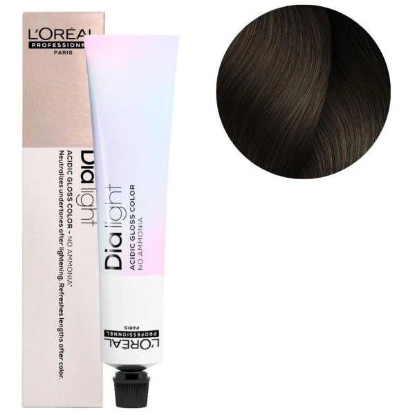 Färbung Dia Light Nr. 6.13 Dunkelblond Aschgold L'Oréal Professionnel 50ML