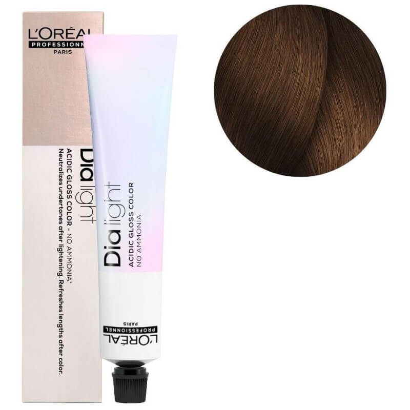 Coloration Dia Light n°6.34 blond foncé doré cuivré L'Oréal Professionnel 50ML