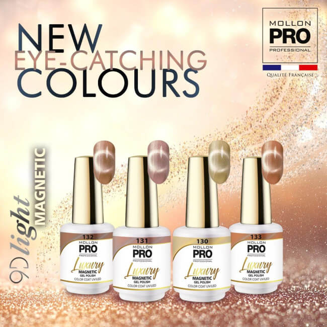 Vernice semipermanente Luxury n ° 129 Cosy Time Mollon Pro 8ML