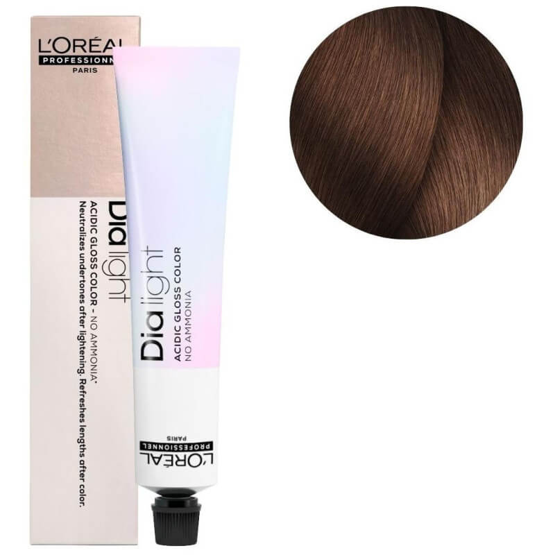 Coloration Dia Light n°6.35 blond foncé doré acajou L'Oréal Professionnel 50ML