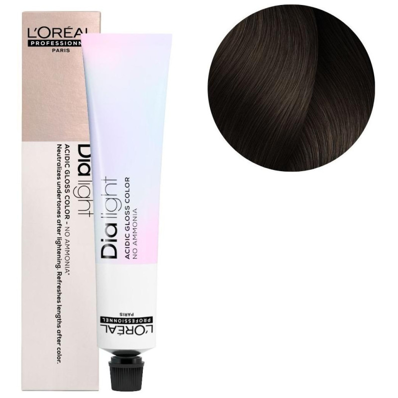 Coloration Dia Light n°6.8 blond foncé mocca L'Oréal Professionnel 50ML