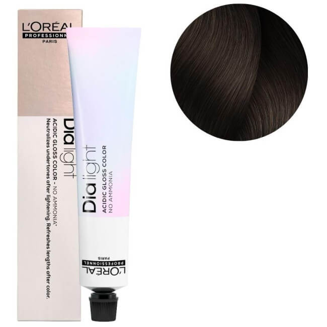 Kleuring Dia Light n°6.8 donkerblond mocca L'Oréal Professionnel 50ML