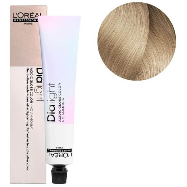 Coloration Dia Light n°10.32 milkshake doré irisé L'Oréal Professionnel 50ML