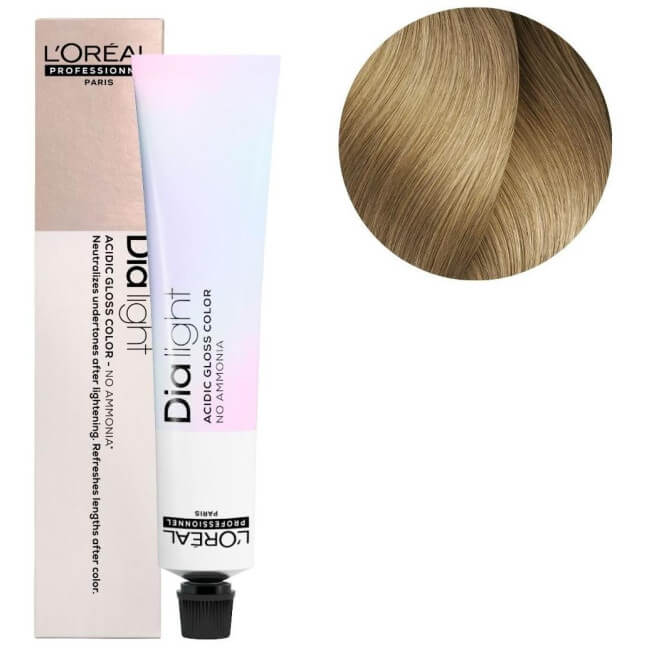 Kleuring Dia Light nr. 9.31 gouden asblonde milkshake L'Oréal Professionnel 50ML