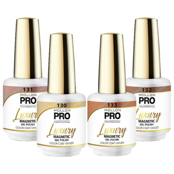 Luxury collection Eye Catching semi-permanent nail polish Mollon Pro