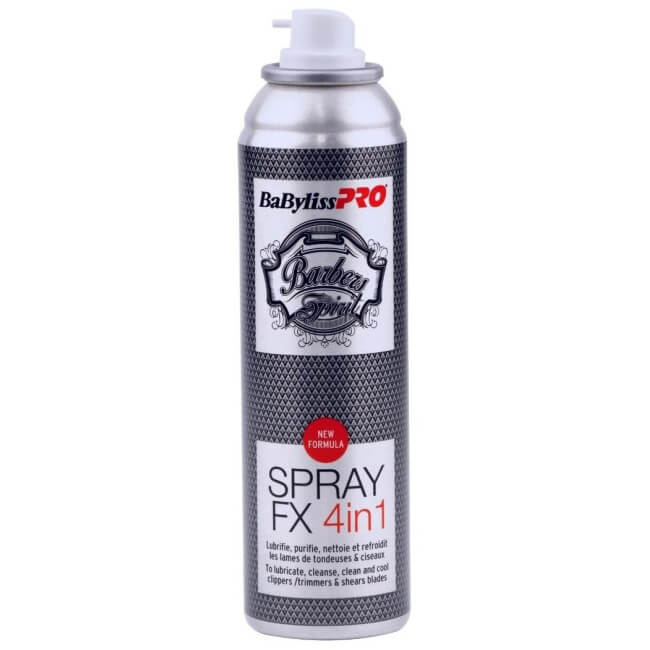 Spray Lubrificante FX 4 em 1 Barbers