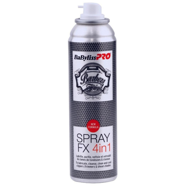 Spray Lubricante FX 4 en 1 Barberos