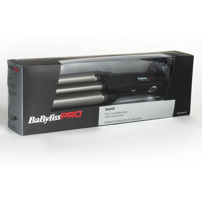 Krultang met 3 tangen Babyliss Pro