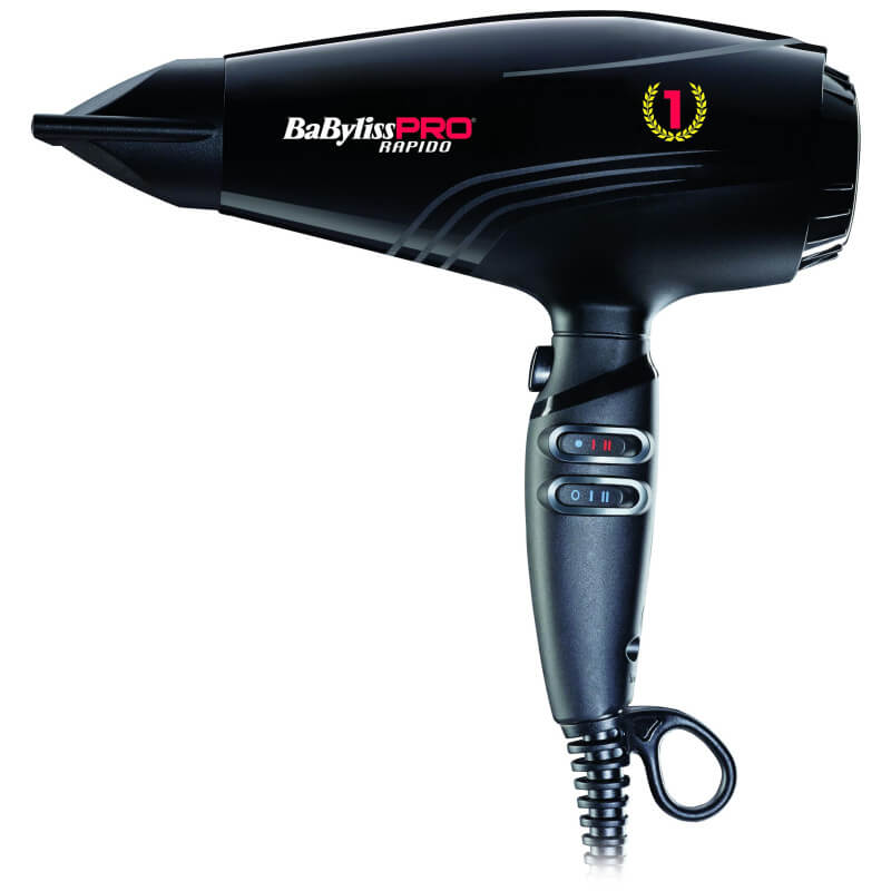 Ionische haardroger Rapido Original 2200W Babyliss Pro