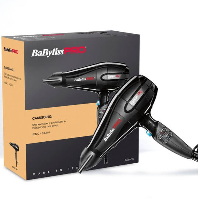 Secador de cabelo iónico Caruso HQ 2400W Babyliss Pro