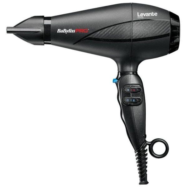 Secador de pelo Babyliss Pro Levante ionic 2100W negro