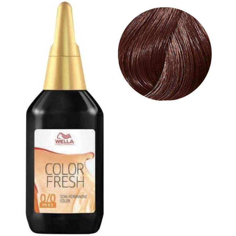 Color fresco Wella 5/56 Castaño claro Caoba Rojo