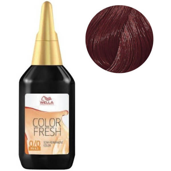 Color Fresh Wella 5/55 Chatain Clair Acajou Intense Color Fresh Wella 5/55 Chatain Clair Acajou Intense