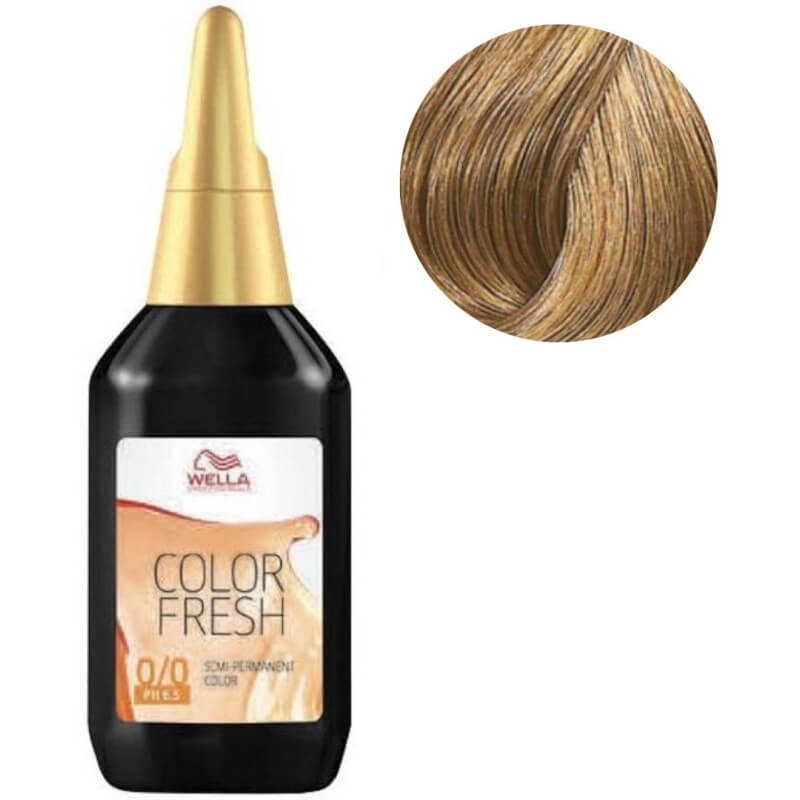 Coloração Wella Color Fresh 8/03 Louro Claro Natural Dourado