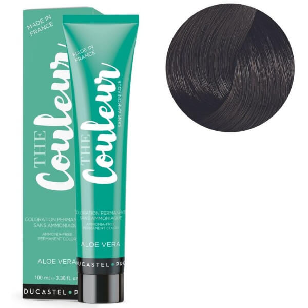 Coloration The Couleur 0% ammonique 5.12 châtain clair cendré irisé Duxelle 100ML