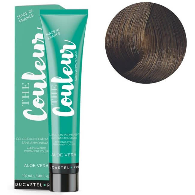 Kleuring De Kleur 0% ammoniak 6.32 donkerblond goud irisé Duxelle 100ML
