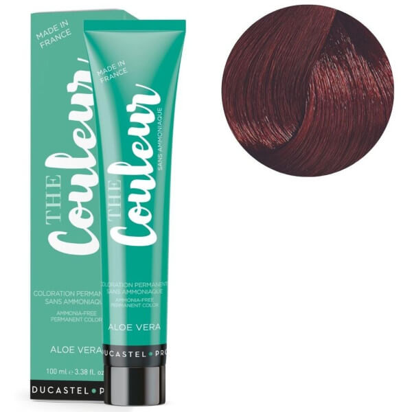 Coloration The Couleur 0% ammonique 6.66 blond foncé rouge profond Duxelle 100ML