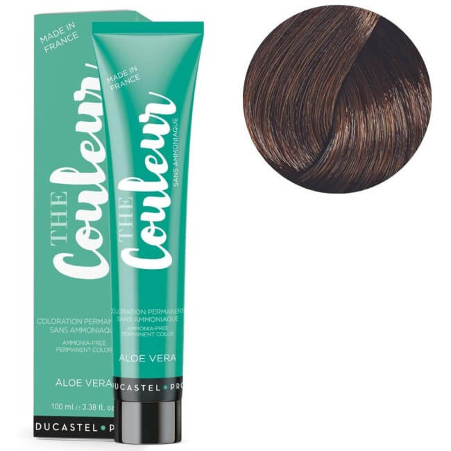 Kleuring De kleur 0% ammoniak 6.45 donkerblond koper mahonie Duxelle 100ML