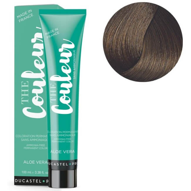 Coloration The Couleur 0% ammonique 7.7 blond marron Duxelle 100ML