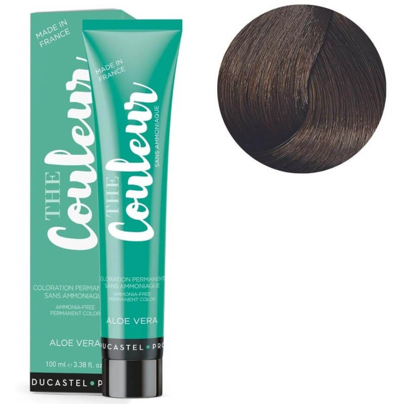 Kleuring De Kleur 0% ammoniak 7.23 gouden iriserende blonde Duxelle 100ML