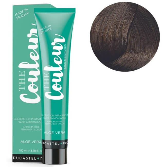 Kleuring De Kleur 0% ammoniak 7.23 gouden iriserende blonde Duxelle 100ML